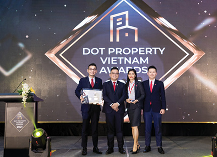 Cát Tường Group tiếp tục được vinh danh tại Dot Property Vietnam Awards 2021: “Best Developer Southern Vietnam”